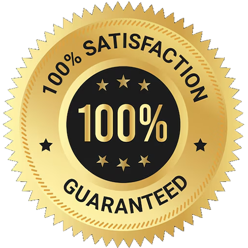 100% Satisfaction Guarantee