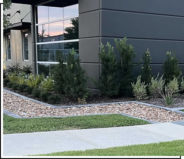 Landscape Rock Installation